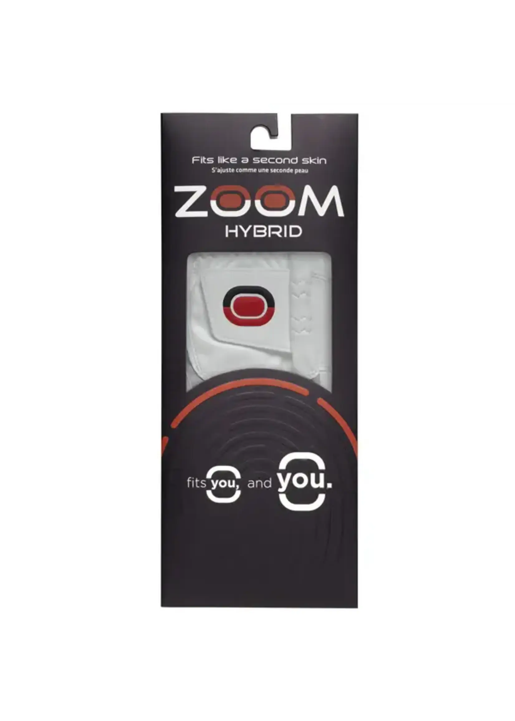 Zoom Zoom Hybrid Glove - White - LRH