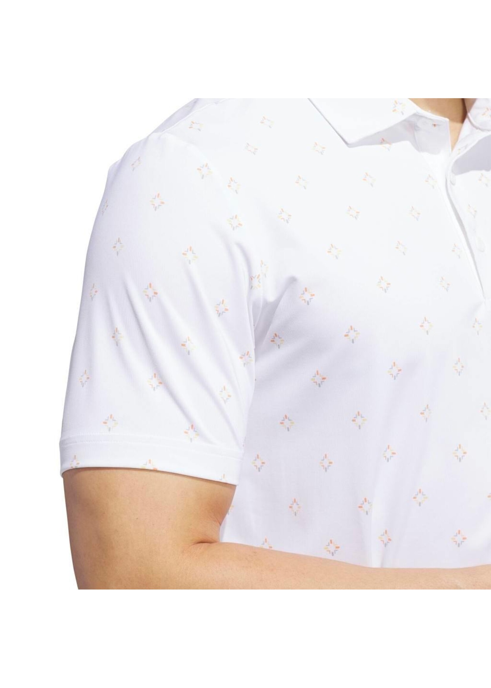 Adidas Adidas ULT365 Essence Print Climacool Polo - White