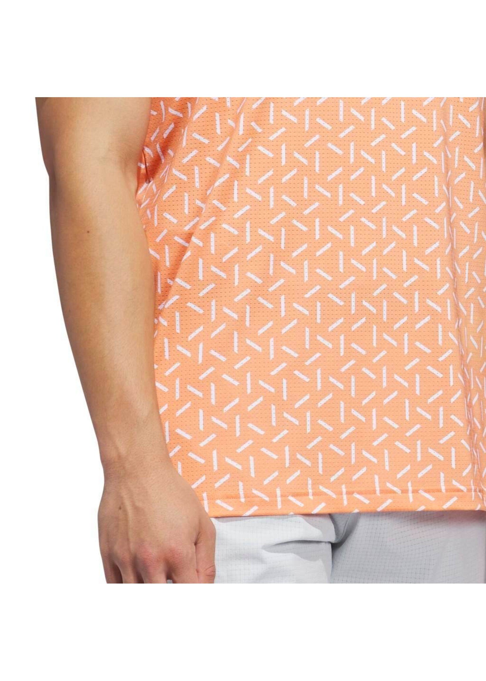 Adidas Adidas ULT365 Mesh Print Climacool Polo - Dusky Orange-