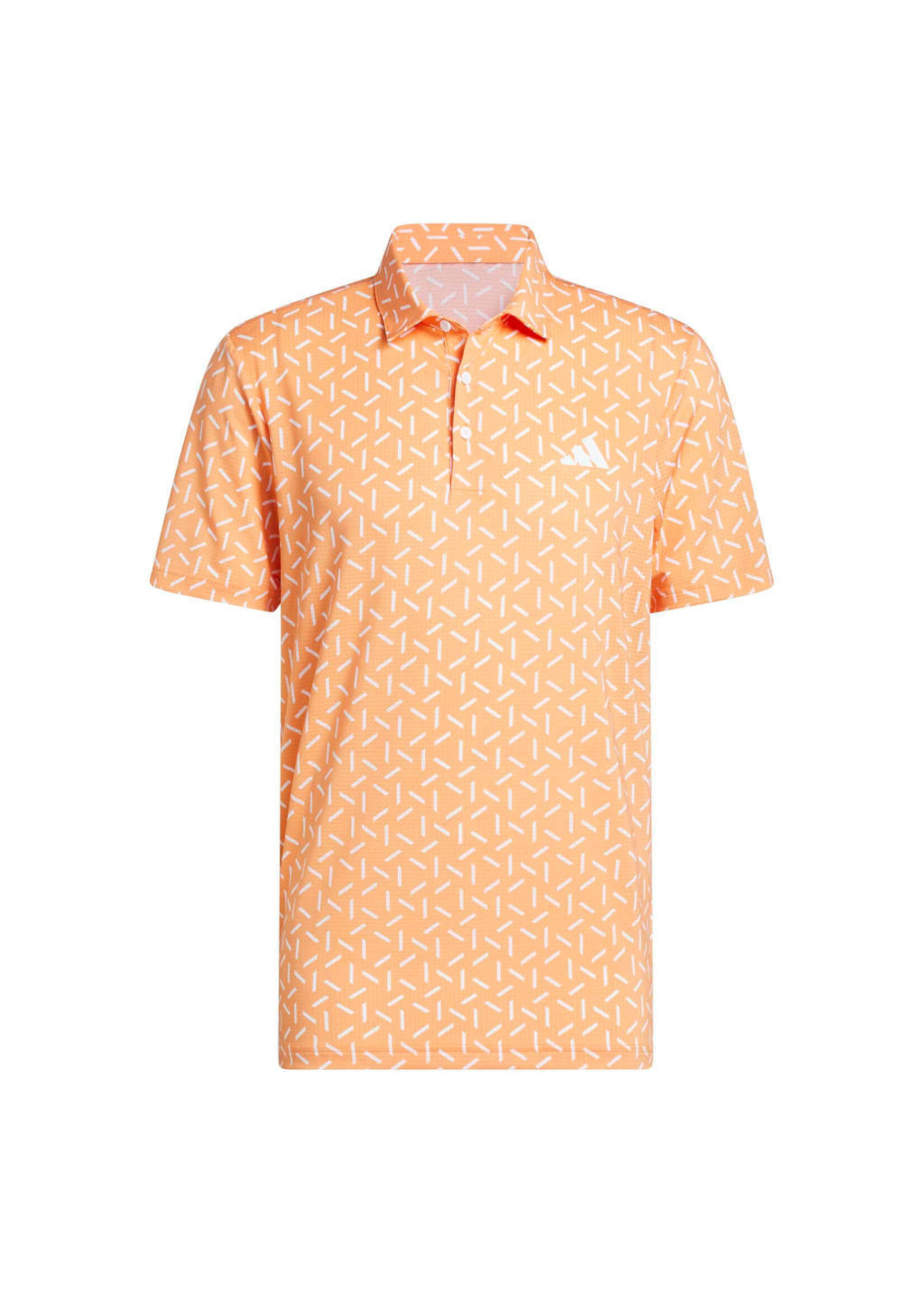 Adidas Adidas ULT365 Mesh Print Climacool Polo - Dusky Orange-