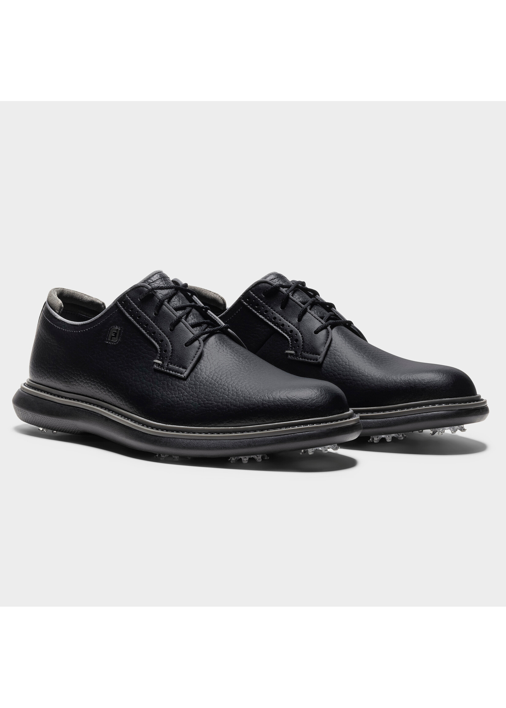 Footjoy Footjoy M Traditions Spiked Blucher - All Black