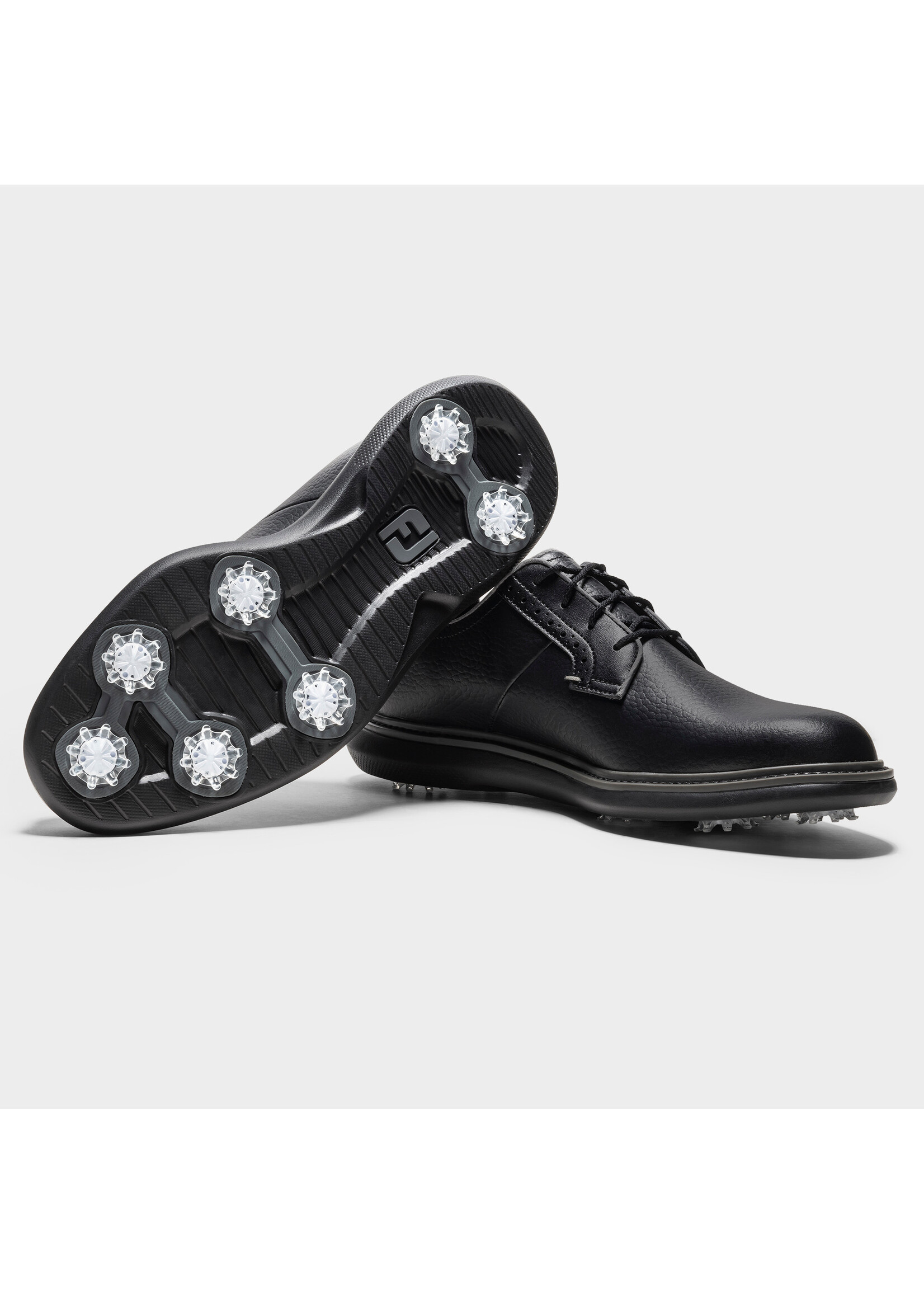 Footjoy Footjoy M Traditions Spiked Blucher - All Black