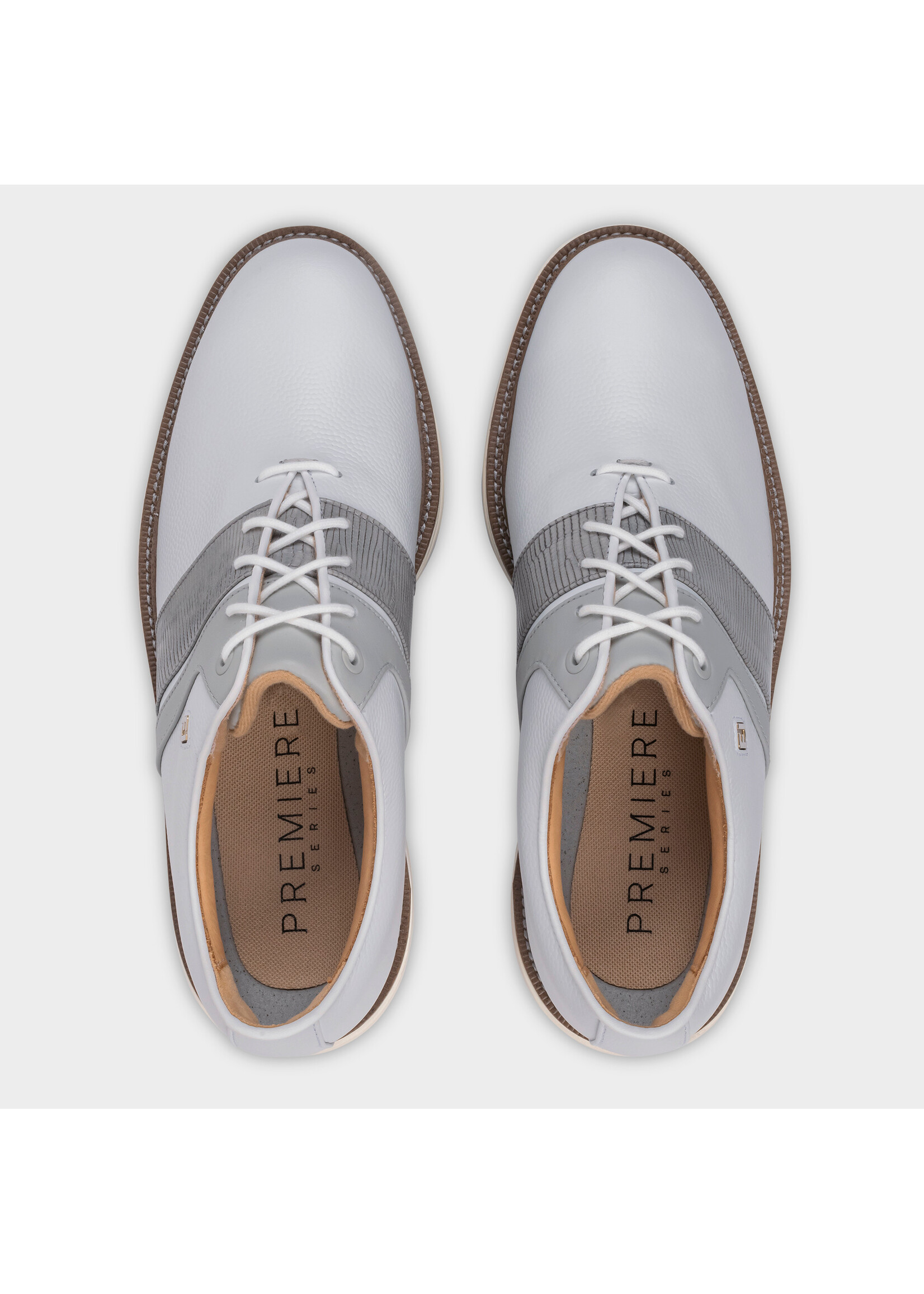 Footjoy Footjoy M Premiere Packard - White/Grey