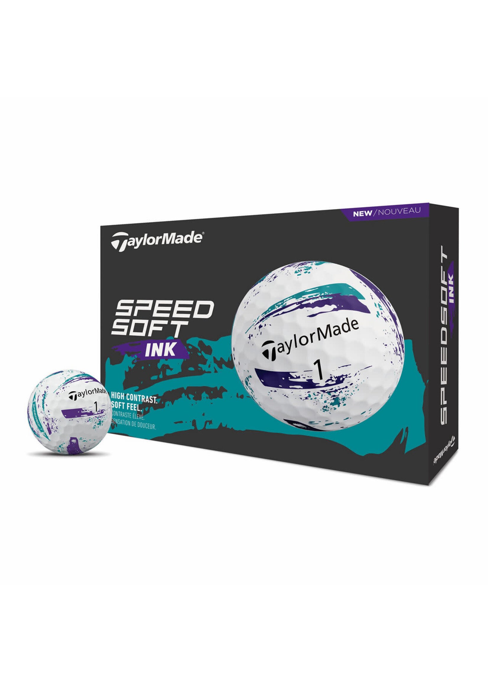Taylor Made TaylorMade SpeedSoft Ink - Purple/Teal
