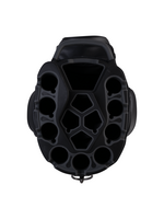 FastFold FastFold GS Polaris Rain Dry Silencer Cartbag - Silver/Red/Black