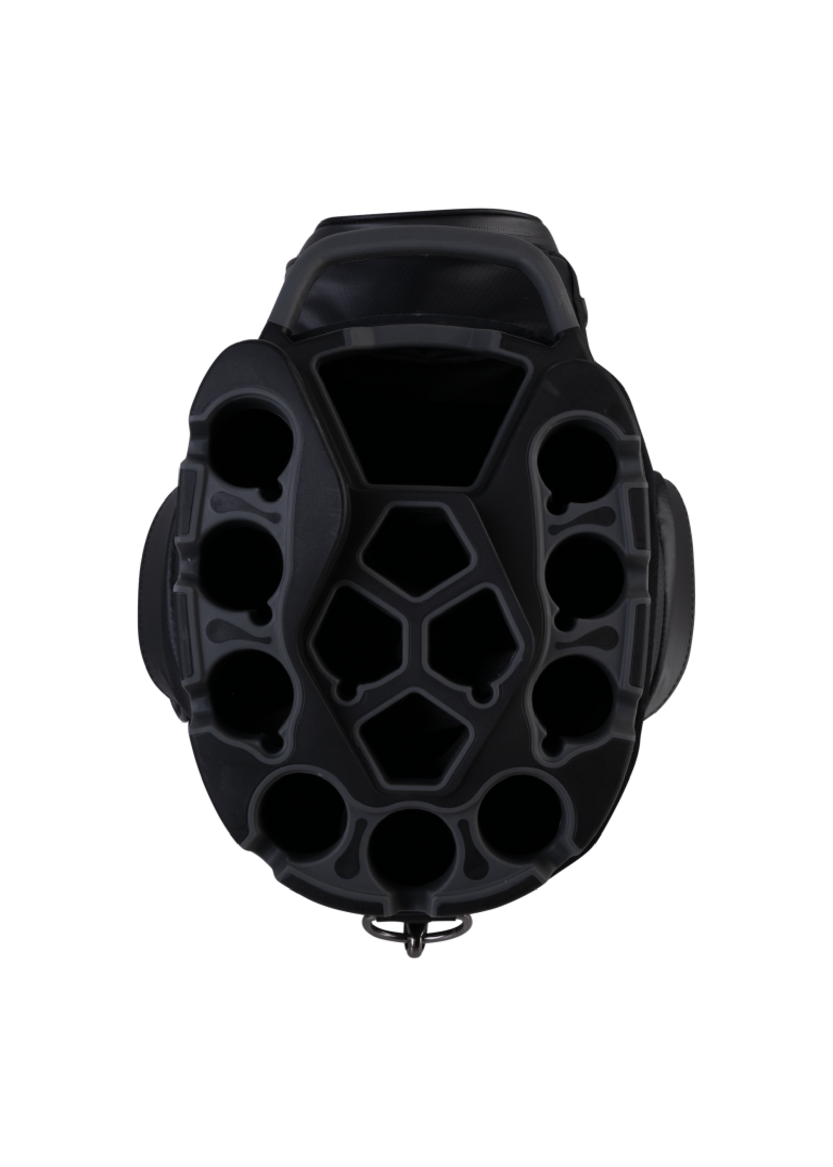 FastFold FastFold GS Polaris Rain Dry Silencer Cartbag - Silver/Red/Black