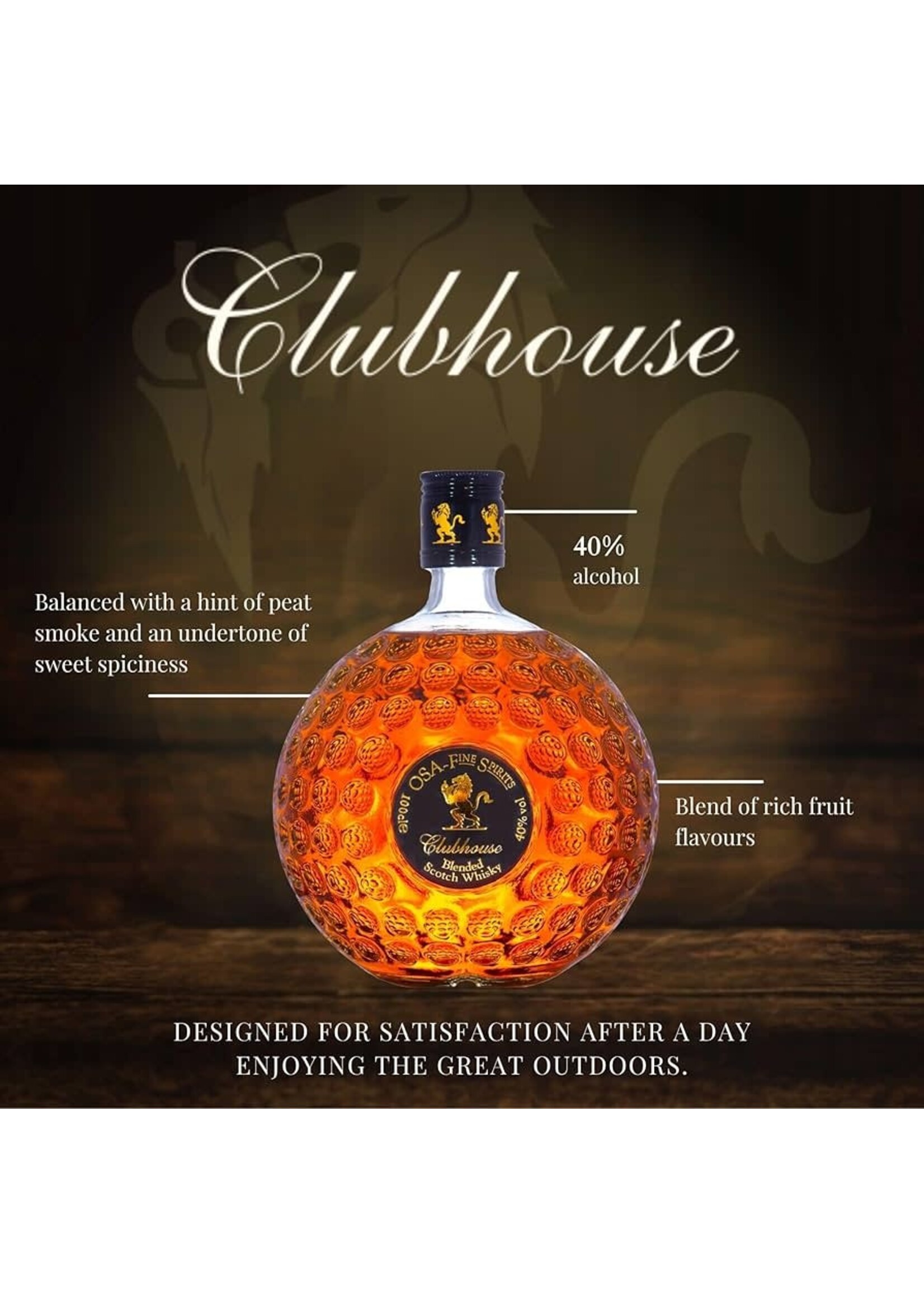 OSA OSA - Clubhouse 70cl Blended Scotch Whisky