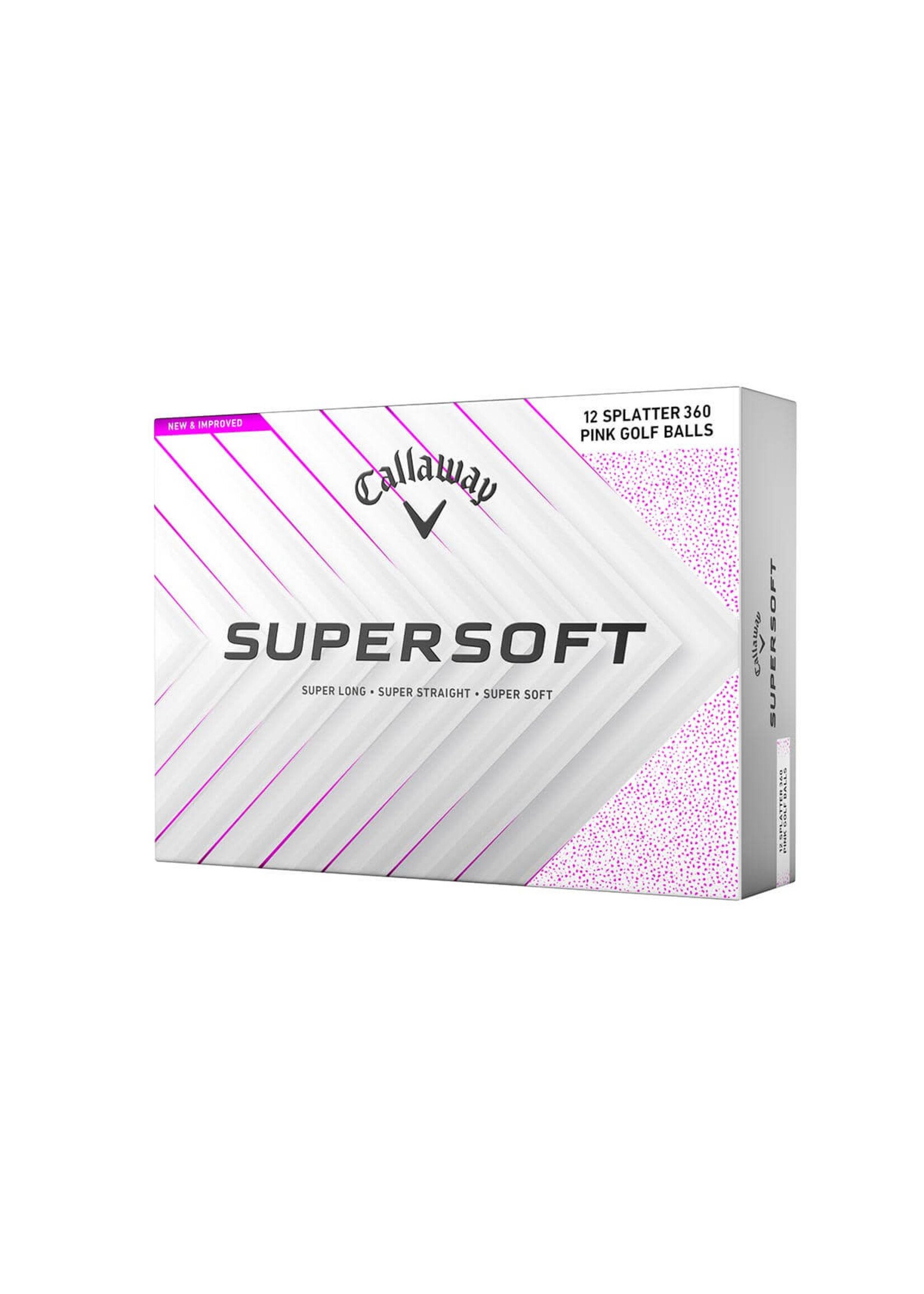 Callaway Callaway Supersoft - Splatter 360 - Pink