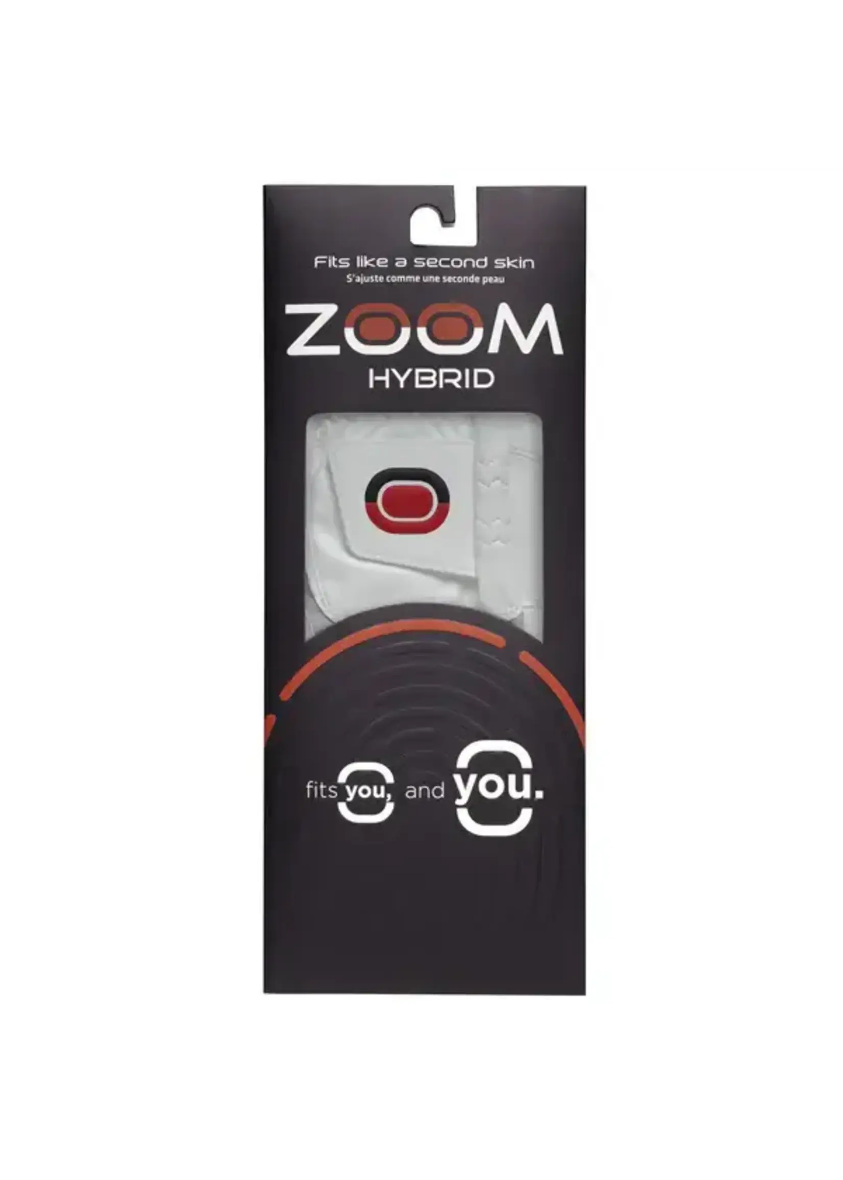 Zoom Zoom Hybrid Glove - White - MRH