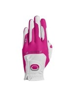 Zoom Zoom Hybrid Glove - White/Fuchsia - LLH