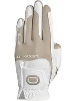 Zoom Zoom Hybrid Glove - White/Sand - LLH