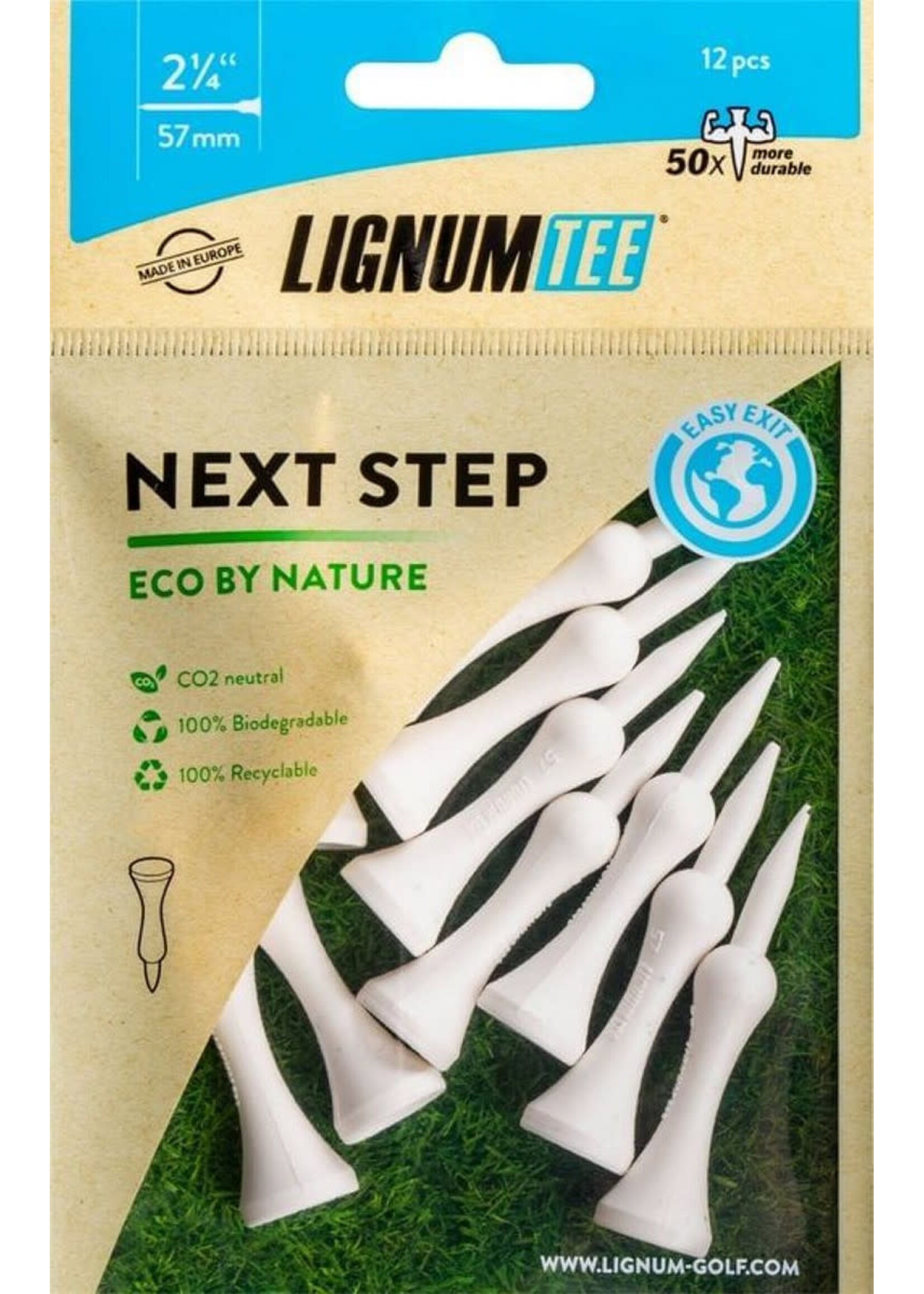 Lignum Lignum Next Step Tee 2 1/4" - 57mm
