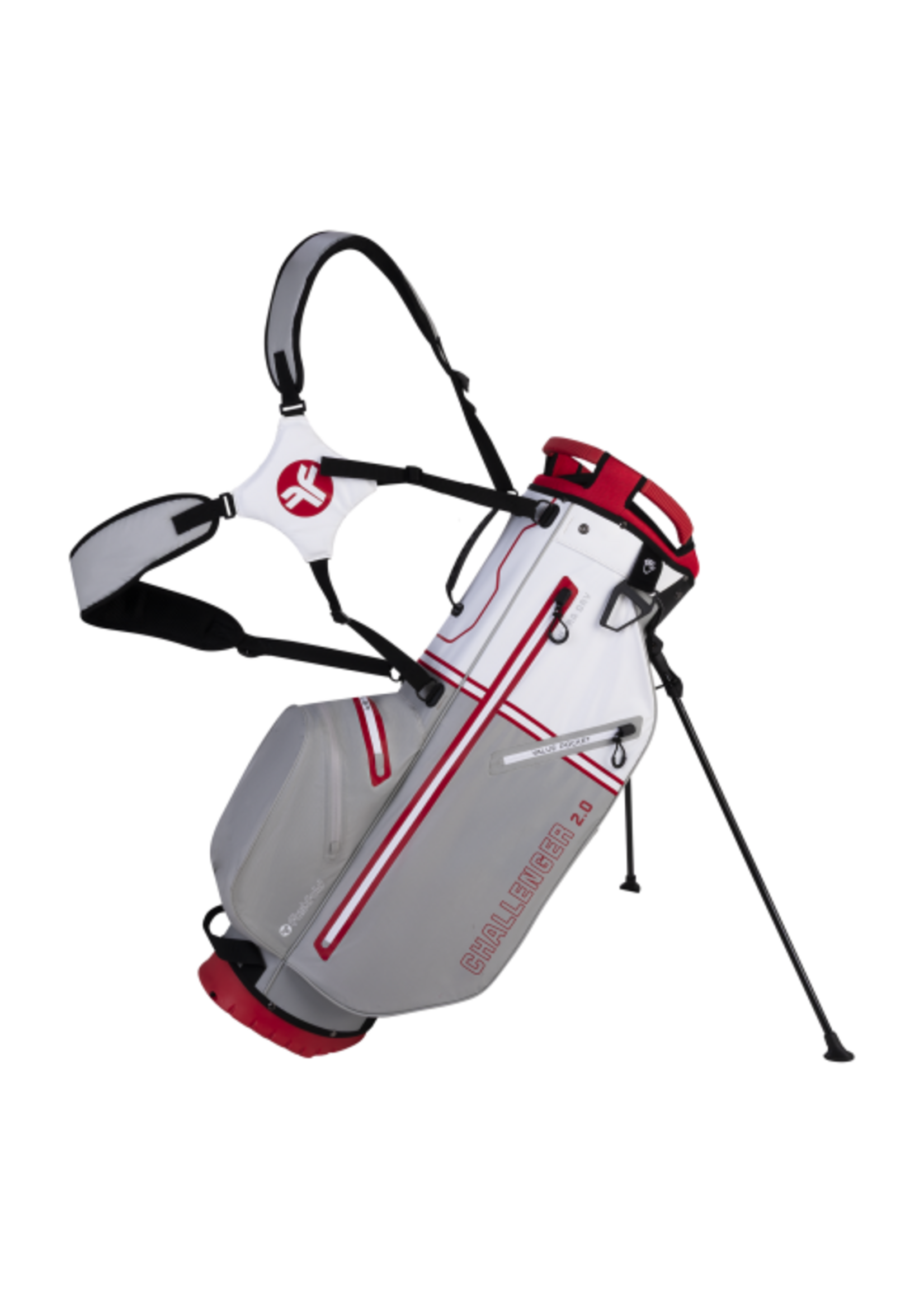 FastFold Fastfold Challenger 9.5" Standbag UltraDry - Grey/White/Red
