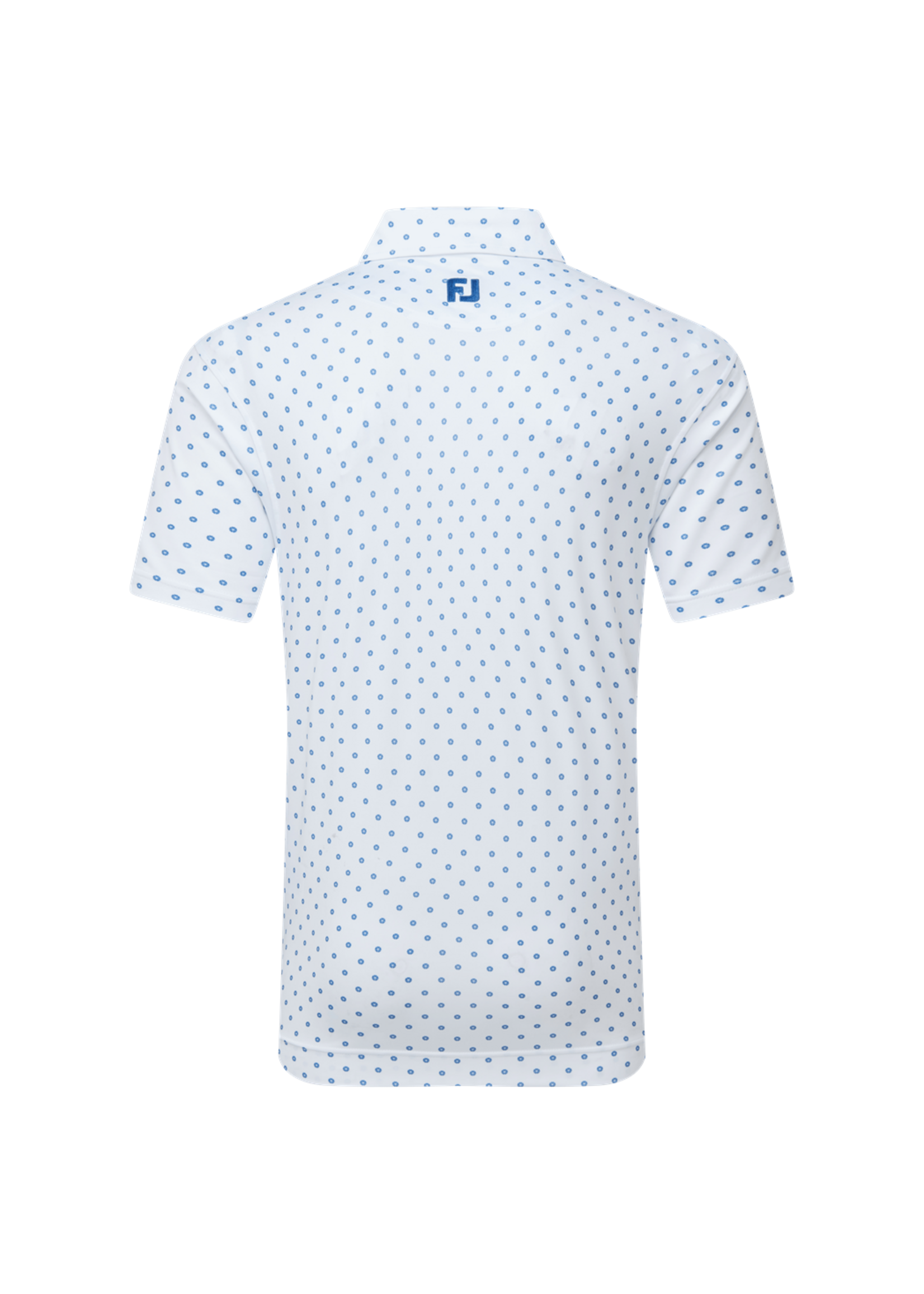 Footjoy Footjoy - The 154th Open Lisle Polo - Ditsy Floral White