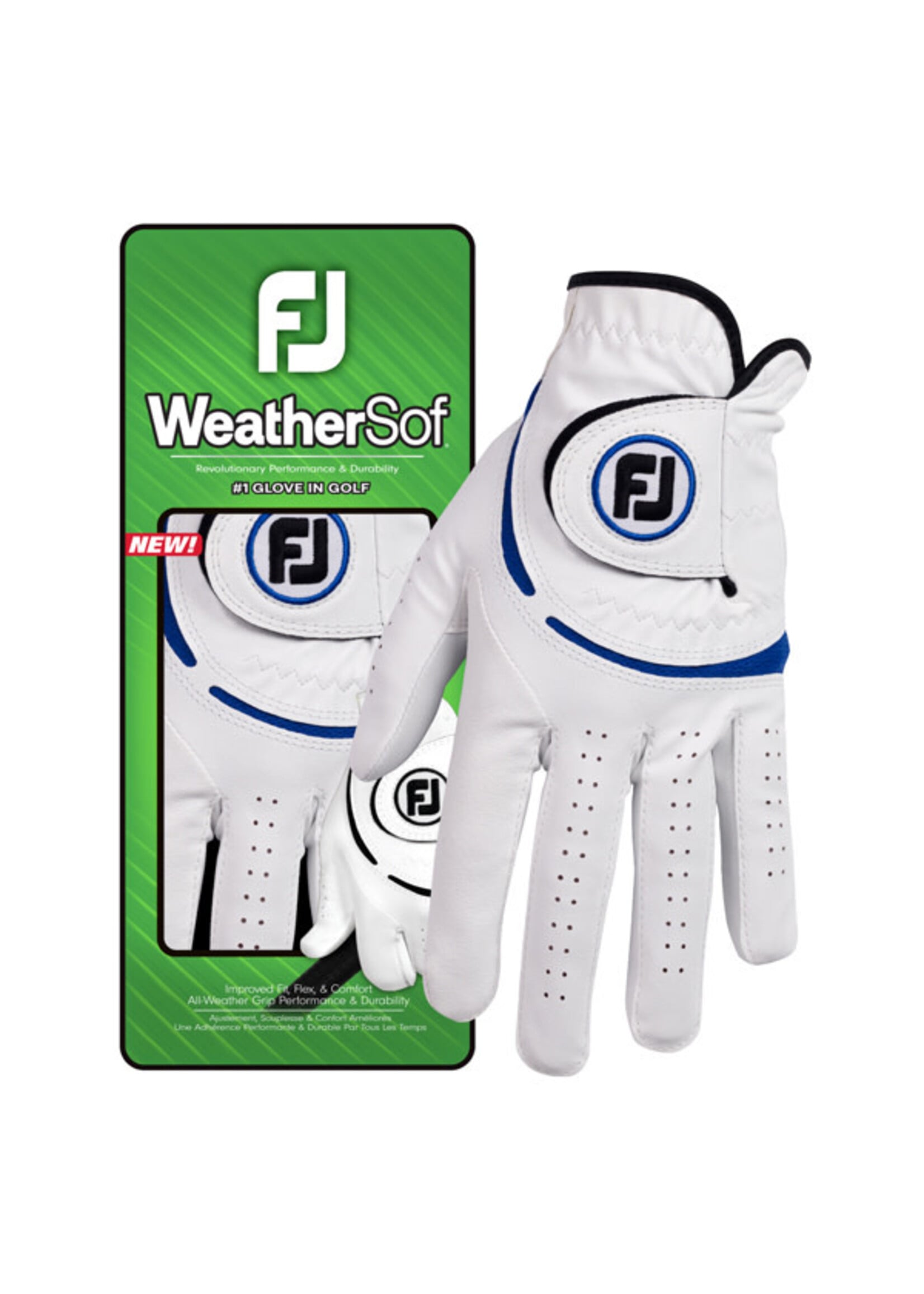 Footjoy Footjoy Mens LeftHand Weathersof - White/Blue