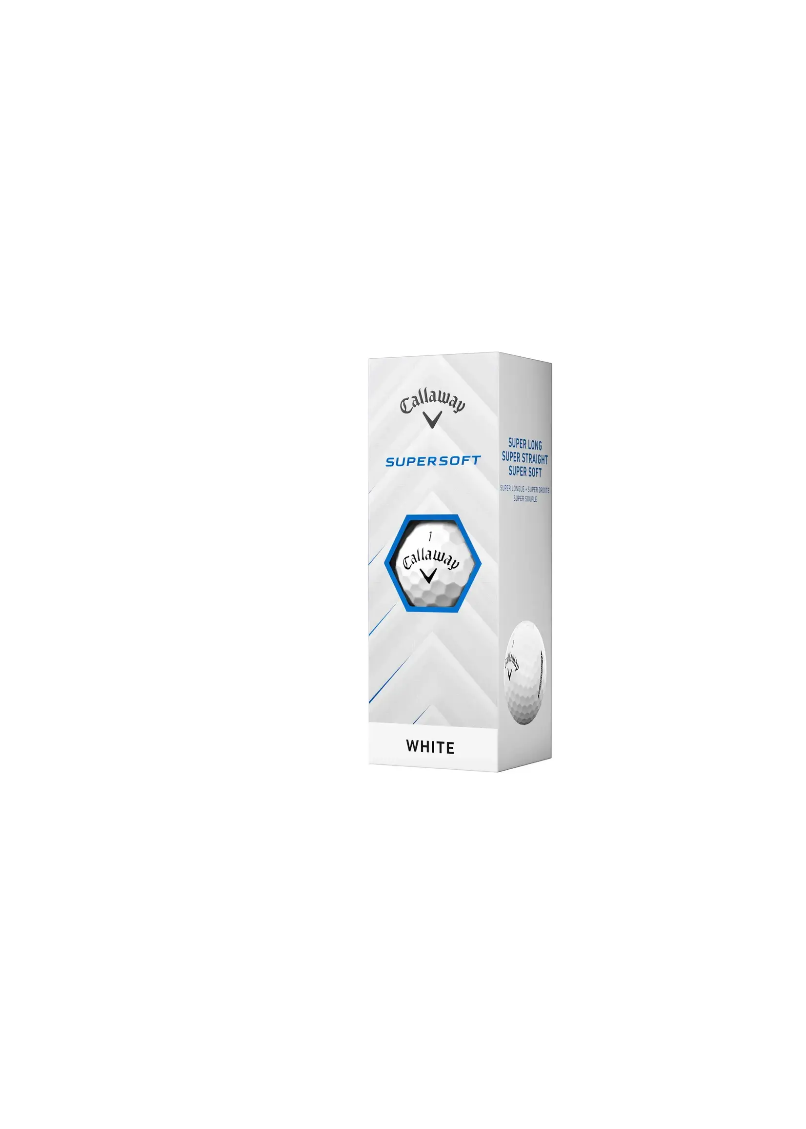 Callaway Callaway Supersoft - White - SLEEVE (3 balls)