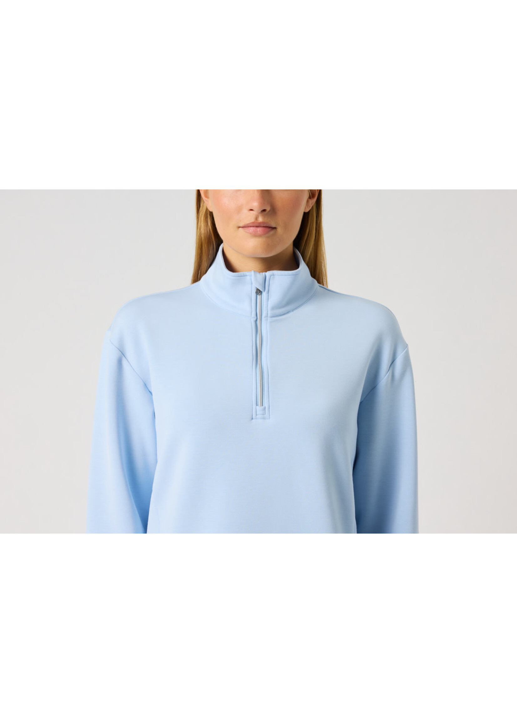 Daily Sports Daily - Relaxed Midlayer Half Neck - Light Blue (509)
