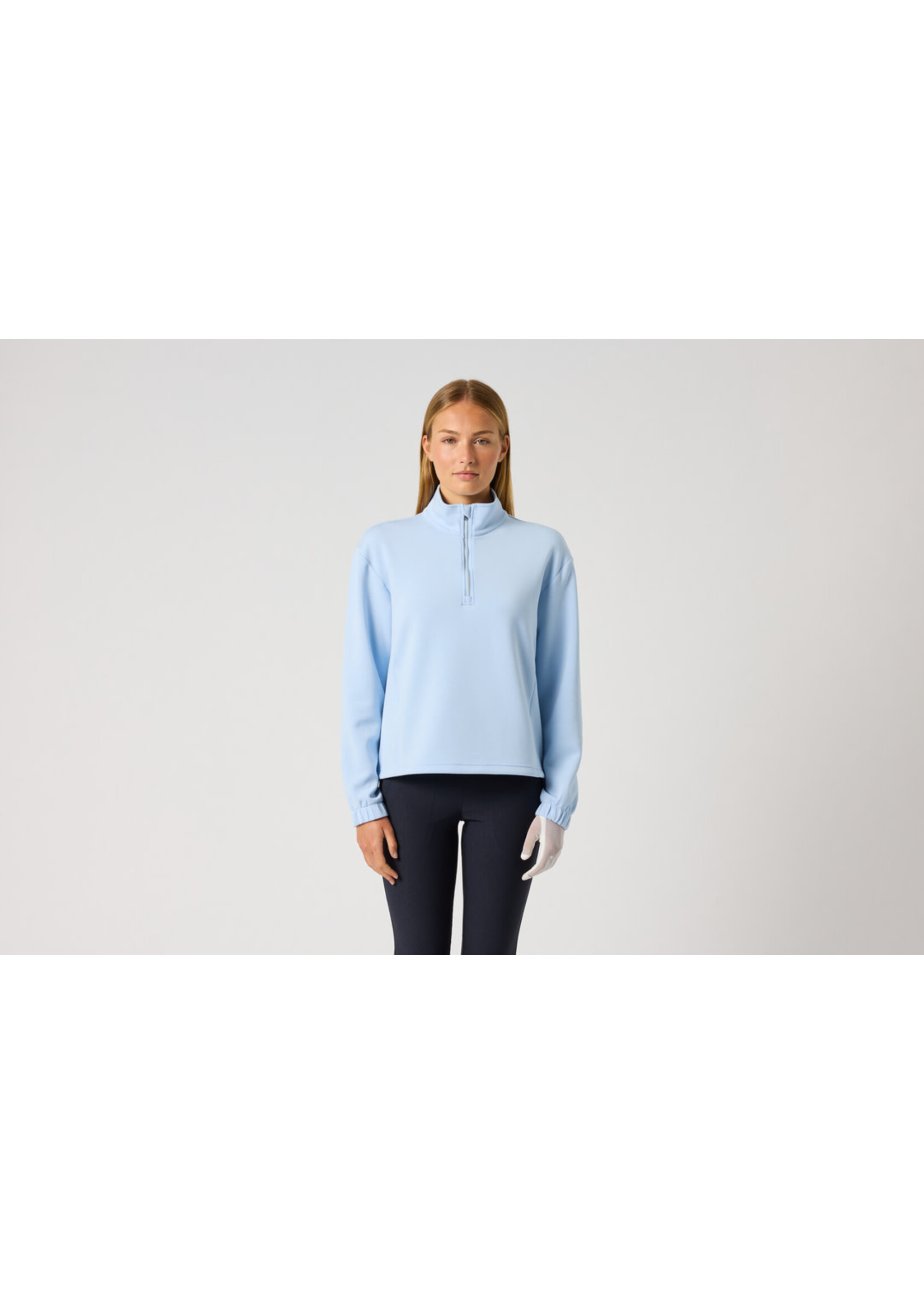Daily Sports Daily - Relaxed Midlayer Half Neck - Light Blue (509)
