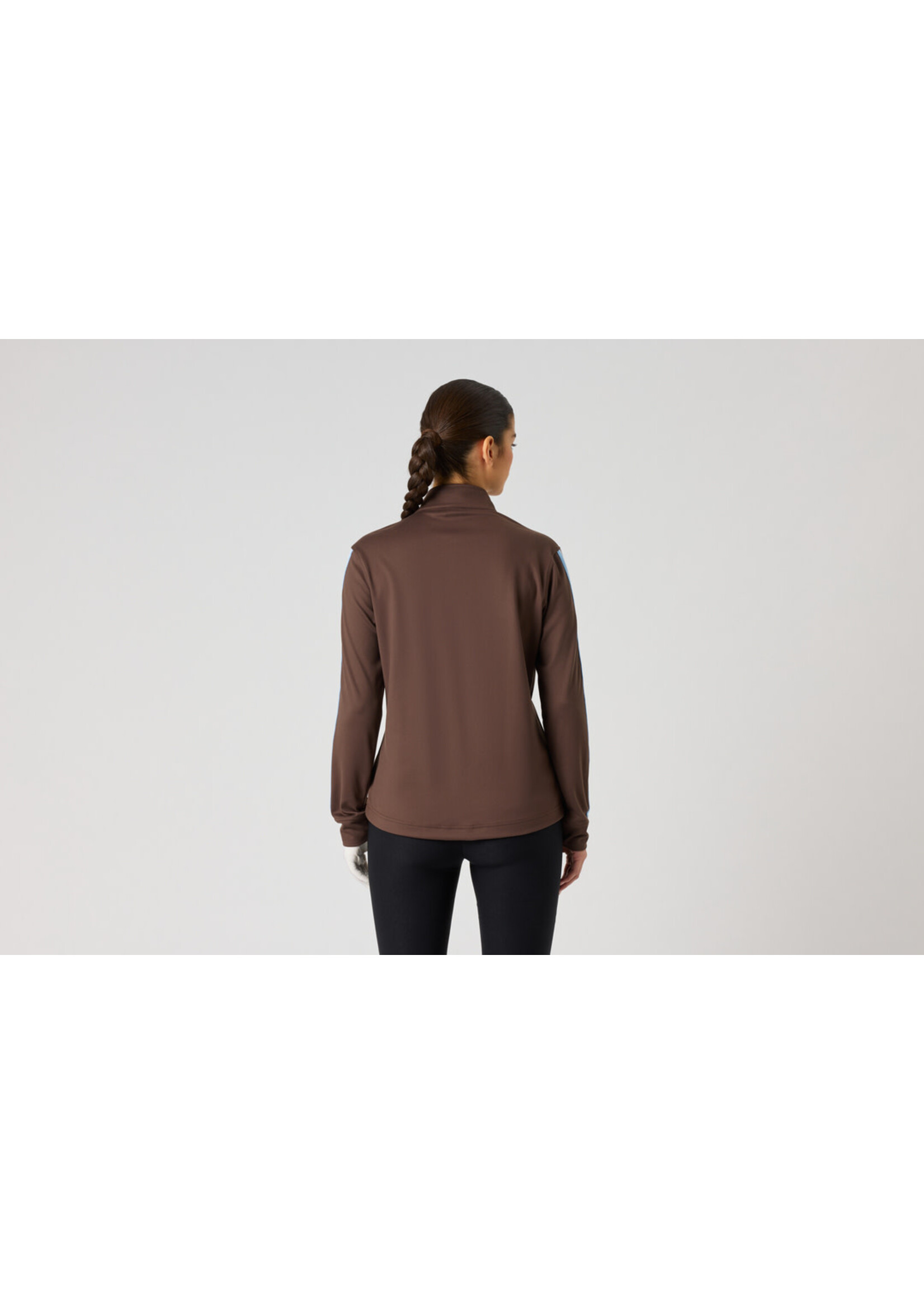 Daily Sports Daily - Peach Long Sleeve Half Neck - Brownie (398)