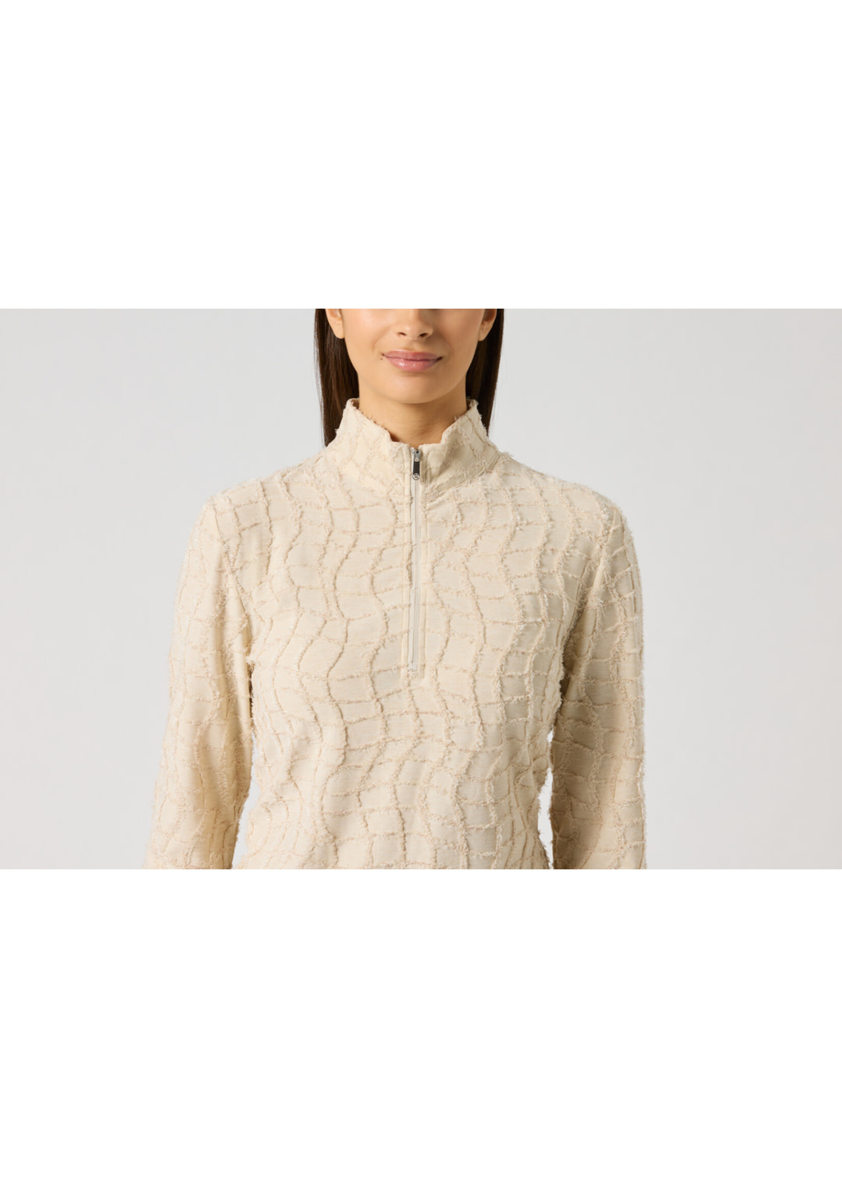 Daily Sports Daily - Structure Long Sleeve Half Neck - Desert (225)