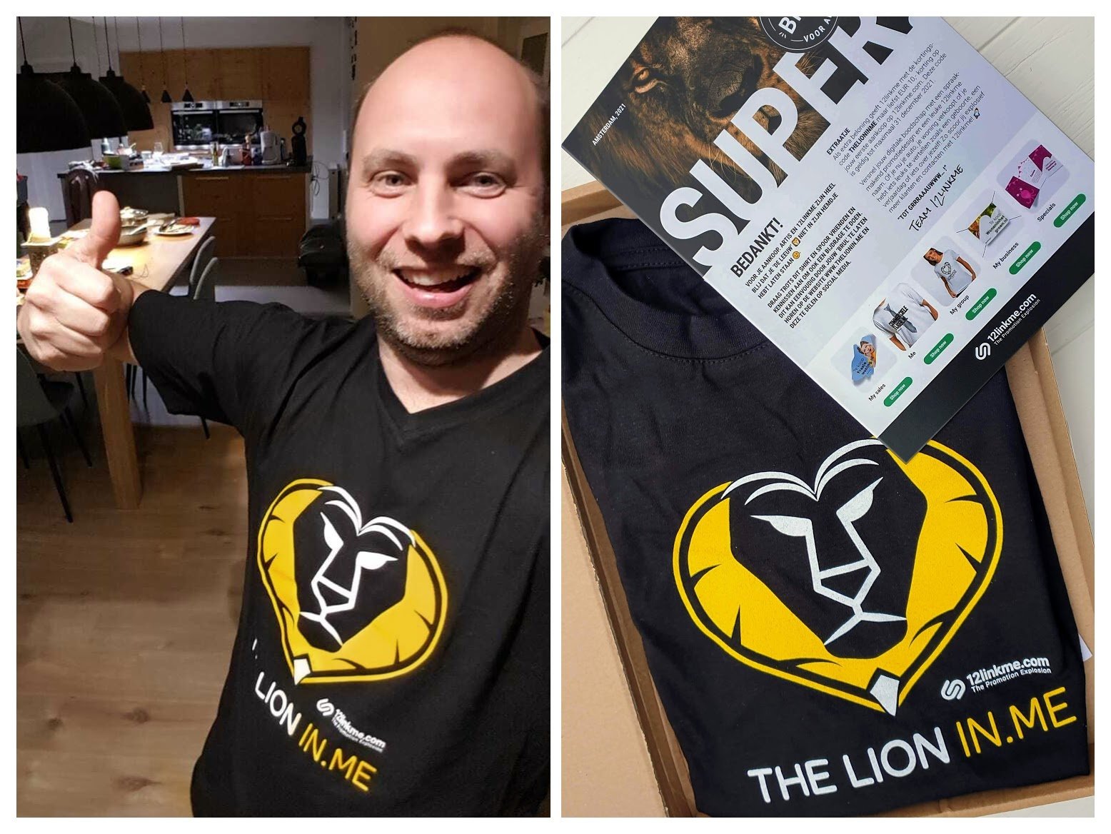 THE LION IN.ME design-T-shirt