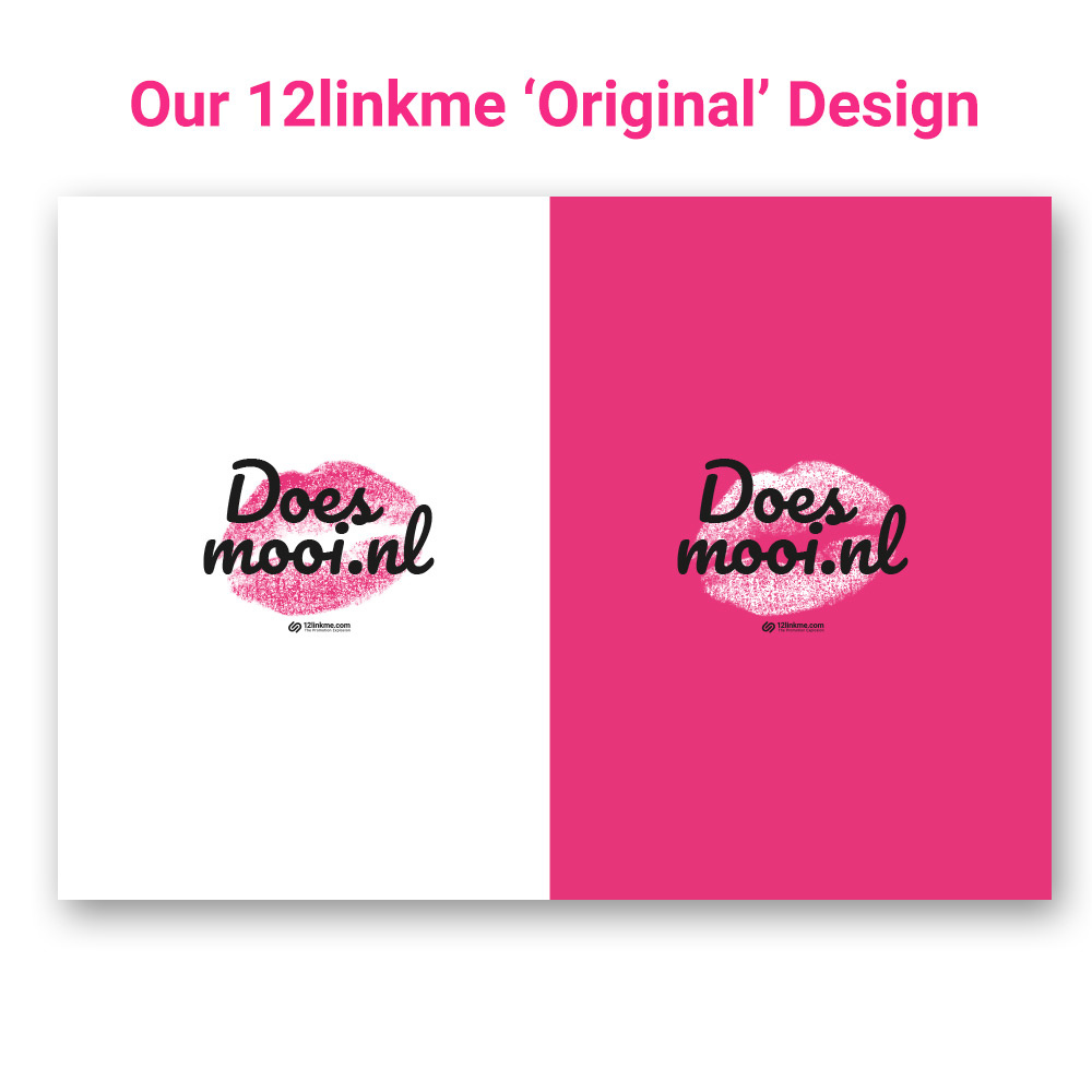 Our 12linkme 'Original' Doesmooi.nl Design