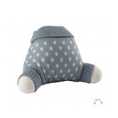 Popolini wolbroek grijs dots