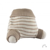 Popolini wolbroek beige/ecru