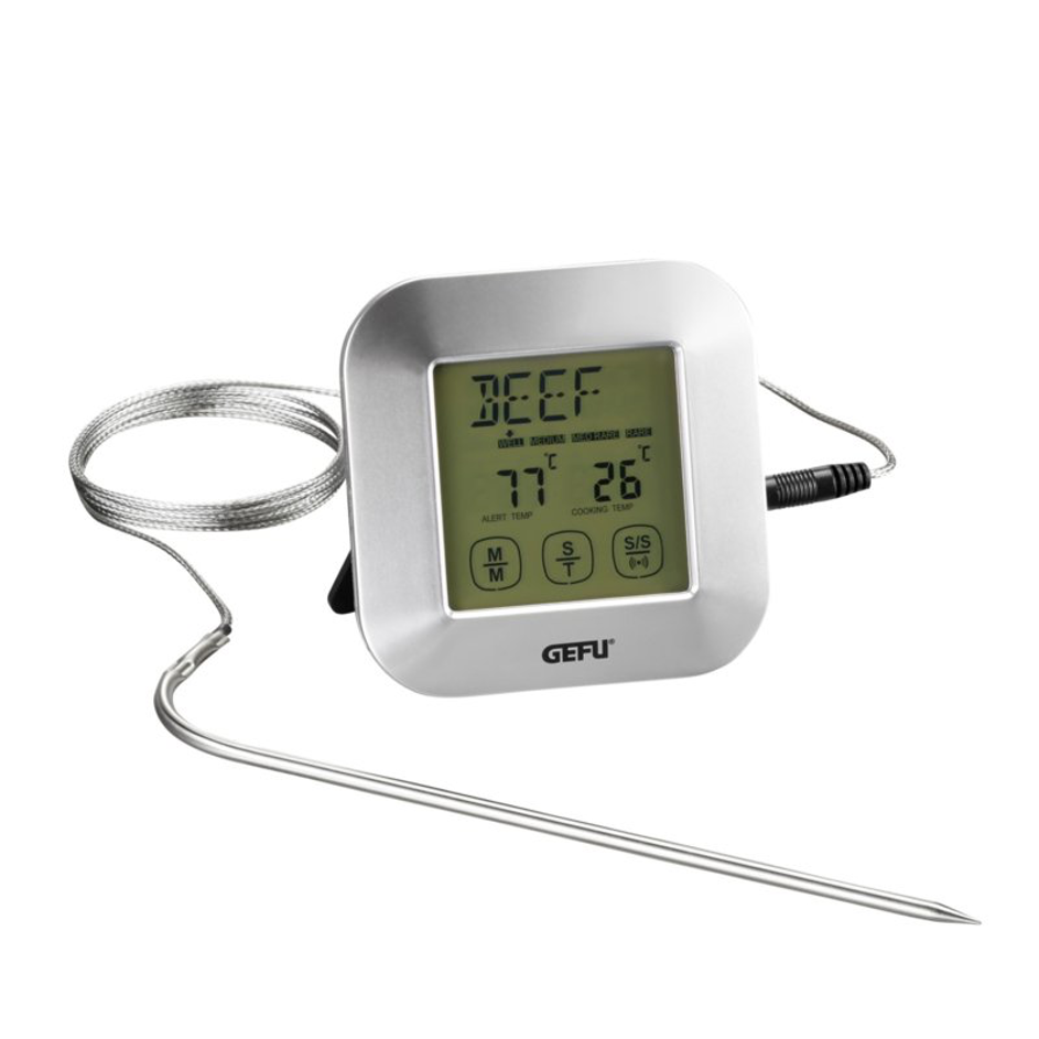 Gefu Digitale Temperatuurmeter met Timer - of barbecue kopen? Bestel hier online je rookovens, barbecues en accessoires!