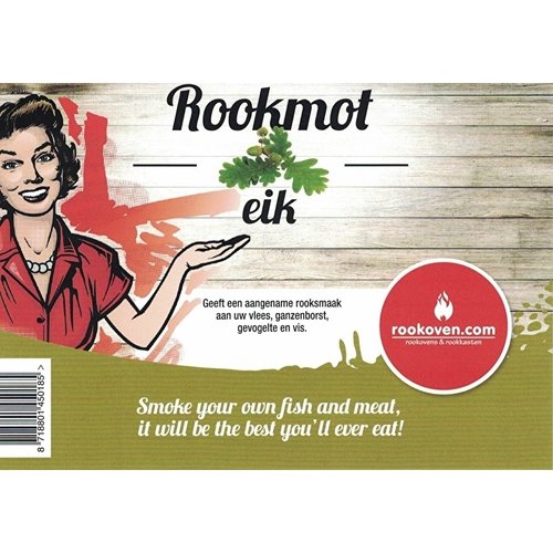  Rookoven.com Rookmot Eik 15 kg 