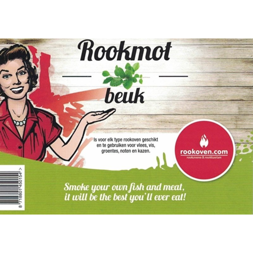  Rookoven.com Rookmot Beuk 500gr. 