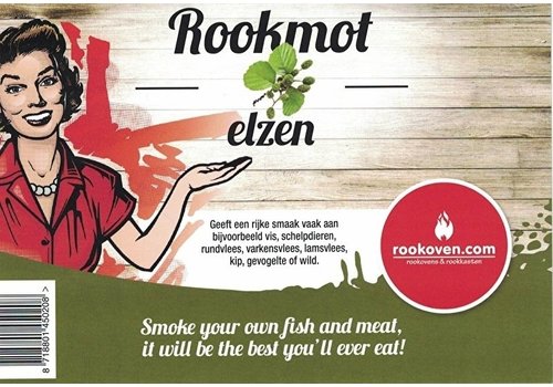  Rookoven.com Rookmot Elzen 15 kg 