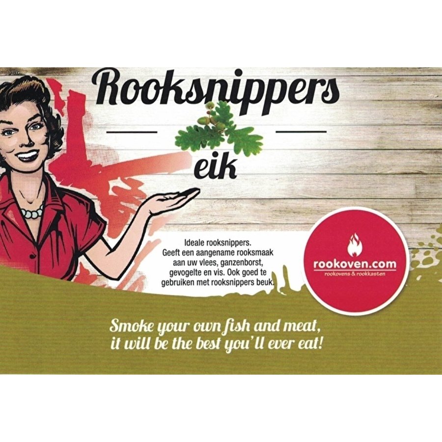 Rooksnippers Eik 5 KG-1