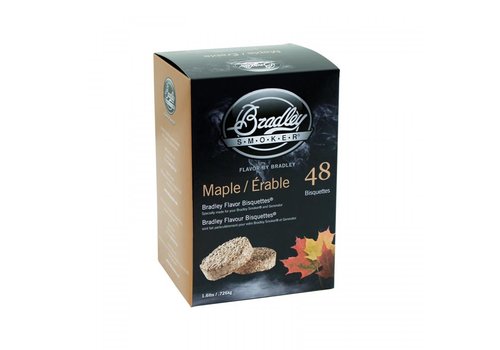  Bradley Smoker Bradley Briketten Esdoorn / Maple 48 Stuks 