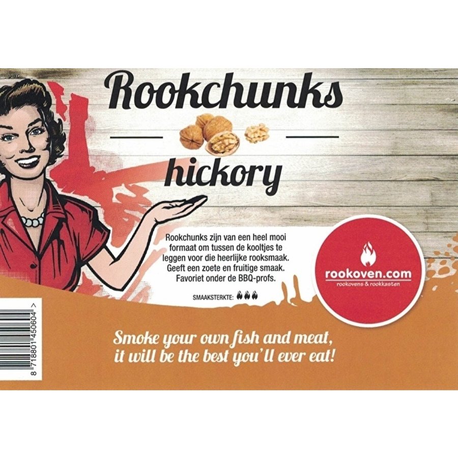 Rookchunks Hickory 5 KG-1