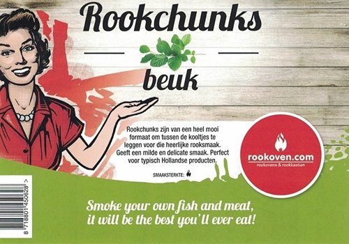  Rookoven.com Rookchunks Beuk 1,5 KG 