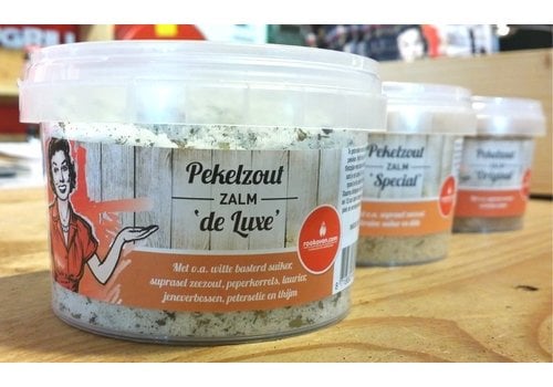  Rookoven.com Pekelzout Zalm "De Luxe" 250 gram 