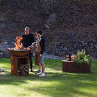 thumb-Garden Bench Corten-3