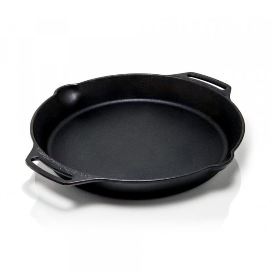 Gietijzeren Skillet 2 handvatten 20cm-1