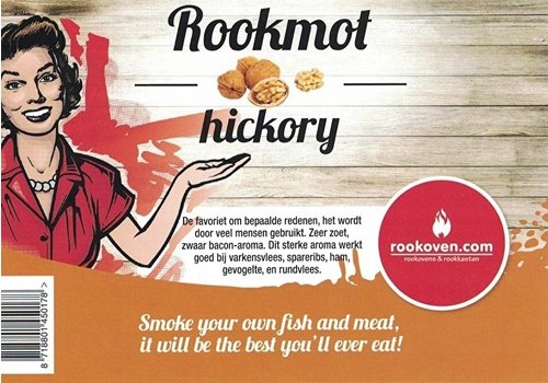  Rookoven.com Rookmot Hickory 15kg 