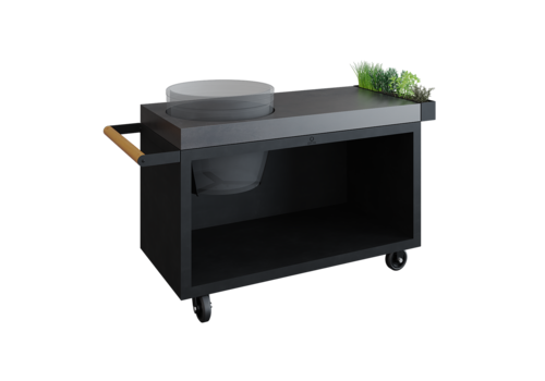  OFYR Big Green Egg Table Black 135 PRO Beton 