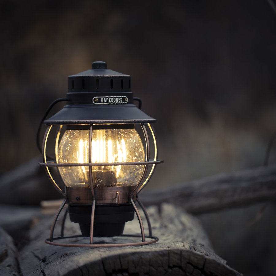 Barebones Railroad Lantern Bronze-12