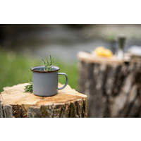 thumb-Barebones Emaille Cup 2 pcs. Stone Grey-7