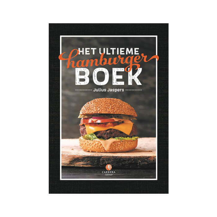 Het Ultieme hamburger boek van Jaspers - Rookoven Bestel hier online je rookovens, barbeques en