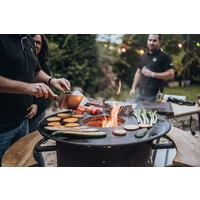 thumb-BBQ Plancha 6mm dik x Ø 75 cm incl hoogte afstelling-3