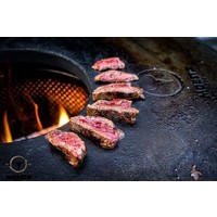 thumb-BBQ Plancha 6mm dik x  Ø 75 cm incl hoogte afstelling-5