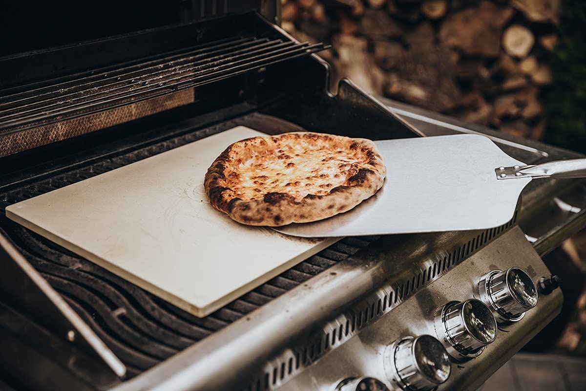 Scheiden Minder studie Pizzaset pizzasteen vierkant & pizzaschep - Rookoven of barbecue kopen?  Bestel hier online je rookovens, barbecues en accessoires!