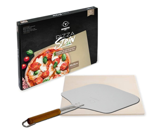 Pizzaset pizzasteen vierkant & pizzaschep Rookoven barbecue kopen? Bestel hier online rookovens, barbecues en accessoires!