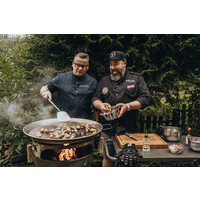thumb-BBQ pan set voor de smokin' pizzaring-5