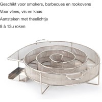 thumb-Smokerbox - PACK: Rookgenerator + 1 rookmot + 1 theelicht - Chroom - Ø 18 cm-2